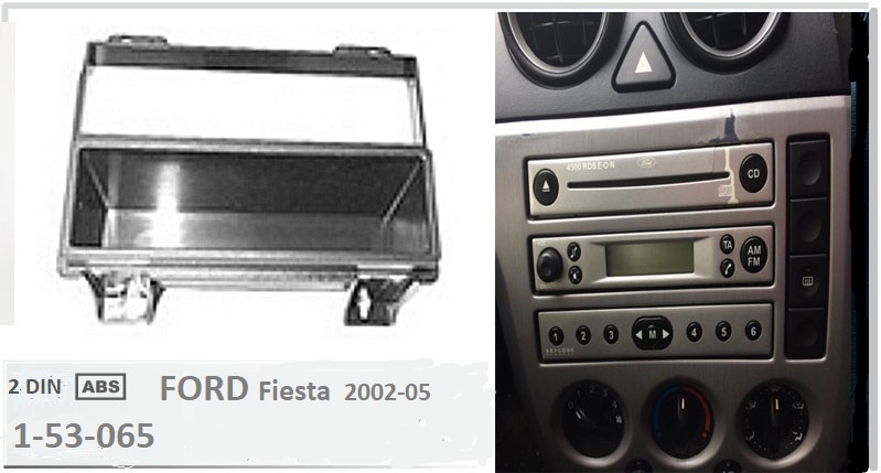 ΠΛΑΙΣΙΟ ΠΡΟΣΘΗΚΗ ΠΡΟΣΟΨΗ RC/D Ford Fiesta ’02-’05 2din_53.065