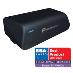 pioneer ts-wx010a ενεργό subwoofer εξοικονόμησης χώρου με ενσωματωμένο ενισχυτή κλάσης-Δ που διαθέτει την έννοια BASS SOUND CREA