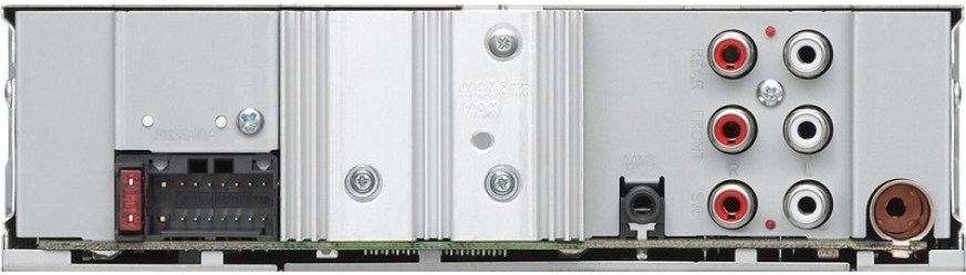 KENWOOD KMM-BT356 BLUETOOTH  RADIO  USB  AUX  Multi colour  3 RCA High level Preouts. 5V