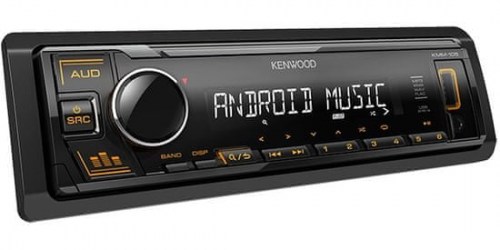 KENWOOD KMM-105AY * RADIO * USB * AUX * Πορτοκαλί