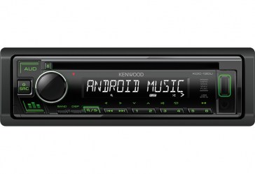 KENWOOD KDC-130UG Radio CD USB  1 Pre out 4X50W πράσινο