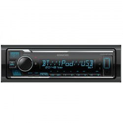 KENWOOD KMM-BT306 BLUETOOTH * RADIO * USB * AUX * Multi colour * 3 RCA High level Preouts.2,5V