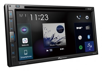 Pioneer AVH-Z5200DAB 2din 6.8'  dvd , apple, car play , android auto , waze , radio DAB