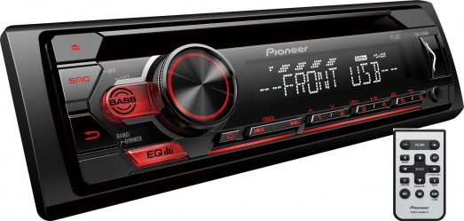 pioneer DEH-S121Ub   RADIO CD USB κόκκινο..