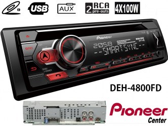 Pioneer DEH-4800FD RC/D USB AUX  4X100W