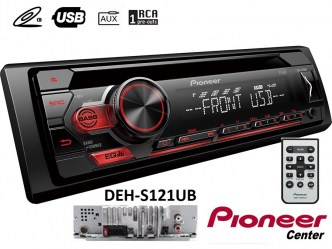 pioneer DEH-S121Ub   RADIO CD USB κόκκινο με CONTROL